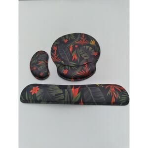 Keyboard Wrist Rest Pad and Ergonomic Gaming Mouse Pad Wrist Support Set with...